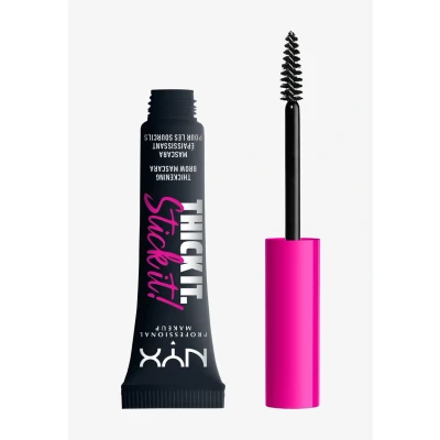 Abbildung von Nyx Professional Makeup Thick IT. Stick IT! BROW Mascara Mascara, Damen, Größe: 7 ml, Black
