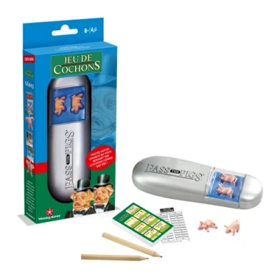 Abbildung von Winning Moves 0589 Reisespiel Jeu De Cochons/Schweinerei Französische Version