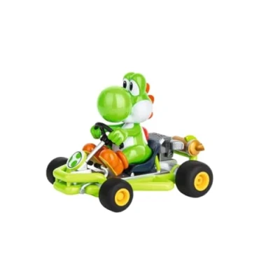 Abbildung von Carrera RC I 2,4GHz Mario Kart Pipe Yoshi Fahrzeug Offiziell lizenziert Authentisches Design Für Nintendo Fans Ferngesteuertes Auto