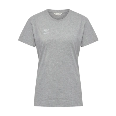 Abbildung von Hummel Tshirt basic, Damen, Größe: 40, Grey melange