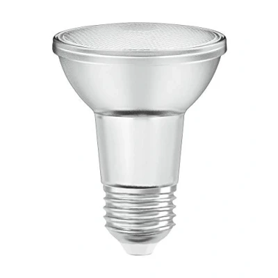 Abbildung von OSRAM Dimmbare PAR20 LED Reflektorlampe mit E27 Sockel, Warmweiss (2700K), Glas Spot, 5W, Ersatz für 50W Reflektorlampe, SUPERSTAR PAR20, 1 Stück (1er Pack), Warmweiß