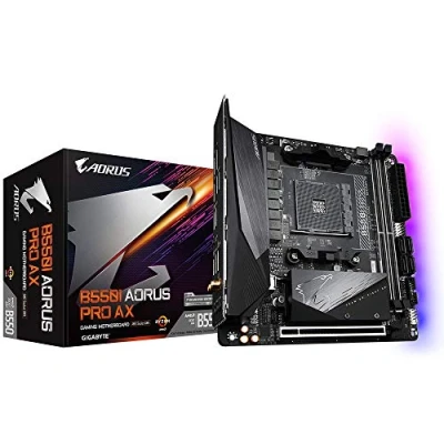 Abbildung von GIGABYTE B550I AORUS PRO AX Motherboard for AMD AM4 CPUs