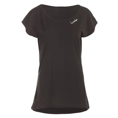 Abbildung von Winshape Kurzarmshirt Tshirt basic, Damen, Größe: XXL, Black