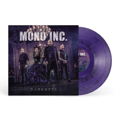 Abbildung von Darkness Vinyl Violett und Schwarz