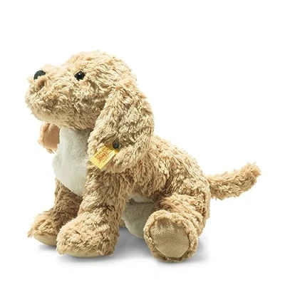 Abbildung von Steiff Soft Cuddly Friends Berno Goldendoodle 26 cm, Kuscheltier für Kleinkinder &amp; Kinder, weich und kuschelig, waschmaschinenfest, Beige