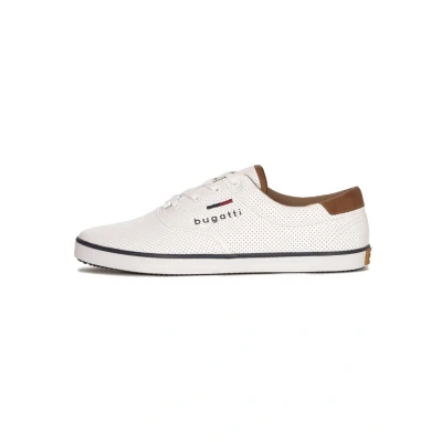 Abbildung von bugatti Sportlicher Schnürer, Herren, Größe: 44, White Schuhe