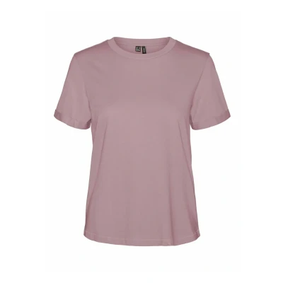 Abbildung von Vero Moda Vmpaula Tshirt basic, Damen, Größe: XS, Nostalgia rose