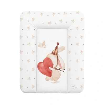 Abbildung von Ceba Baby® weiche Wickelauflage 50x70 cm Baby Wickelunterlage Wickeltischauflage für Junge und Mädchen Wasserdicht, abwaschbar OEKO TEX® Standard 100 Made in EU Pierrot