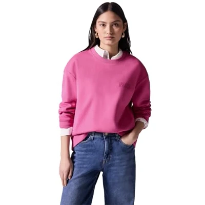 Abbildung von Street One Studio MIT Rundhals Sweatshirt, Damen, Größe: 40, Pink