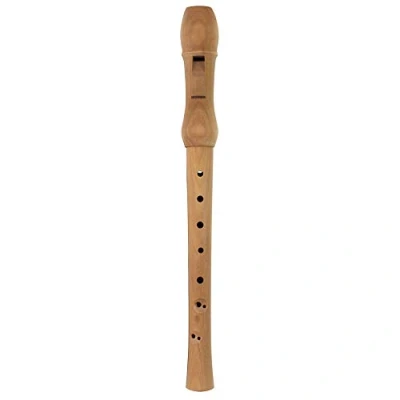 Abbildung von HOHNER Blockflöte C Sopran, Musica Line, barock, zweiteilig Birnbaum hell: In transparenter Steckhülle