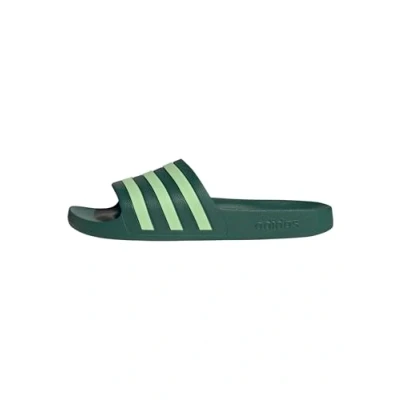 Abbildung von adidas Unisex Adilette Aqua Slides, collegiate green/semi green spark/collegiate green, 48.5 EU