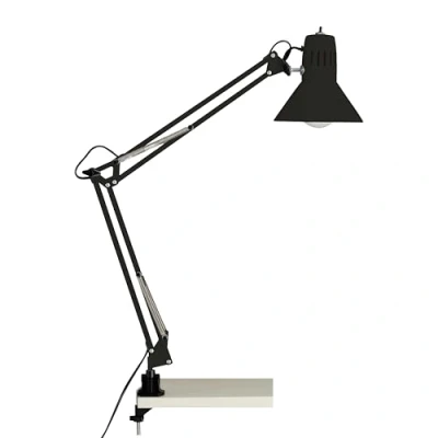 Abbildung von BRILLIANT Lampe, Hobby Schreibtischklemmleuchte schwarz, Metall, 1x A60, E27, 40W,Normallampen (nicht enthalten)