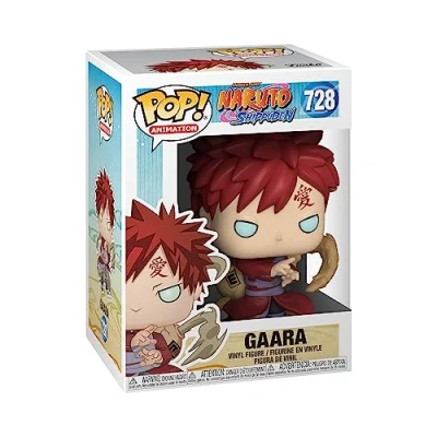 Abbildung von Funko Pop! Animation: Naruto Gaara Vinyl Sammelfigur Geschenkidee Offizielle Handelswaren Spielzeug Für Kinder und Erwachsene Anime Fans Modellfigur Sammler Display