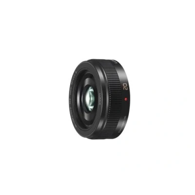 Abbildung von Panasonic H H020A LUMIX G Festbrennweiten 20mm F1.7 II ASPH. Objektiv (Pancake Objektiv, Filtergröße 46 mm, Bildwinkel 57) schwarz