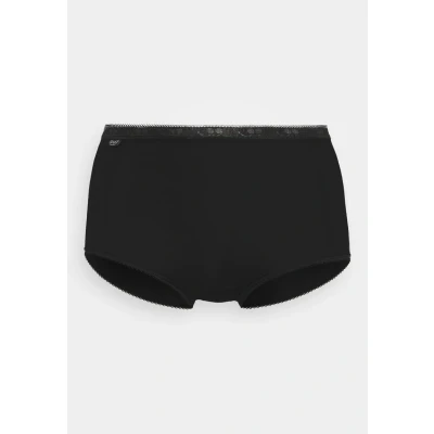 Abbildung von Sloggi Basic MAXI 4 PACK Slip, Damen, Größe: 46, Black