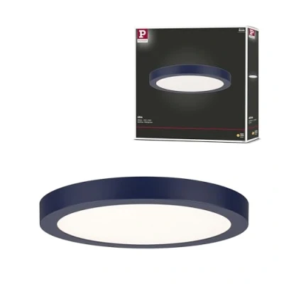 Abbildung von Paulmann Abia LED Panel Ø 30cm 2.700K nachtblau