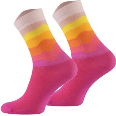 Abbildung von TODO Fahrradsocken Herren und Damen. Atmungsaktive Rennrad Socken. Fahrrad Socken Herren, Radsocken (PinkLake, 43 46)