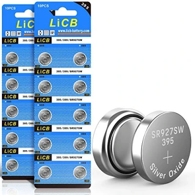 Abbildung von LiCB 20 Stück SR927SW Batterien knopfzellen, 395 AG7 LR927 399 V395 1,5V uhrenbatterie