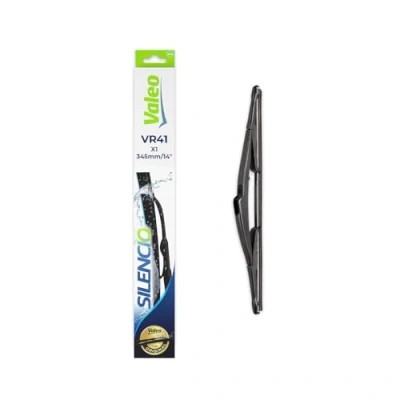 Abbildung von VALEO Silencio Wischer VR41 Ganzjährig Beständig, widerstandsfähig, perfekte Passgenauigkeit Konventionelles Wischblatt 345mm Hinten Beinhaltet: 1 574207