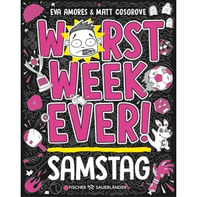 Abbildung von Worst Week Ever Samstag: Comic Roman für Kinder ab 10 Jahre │ Witzige Bilder und einfache Texte begeistern Comicfans sowie Lesemuffel