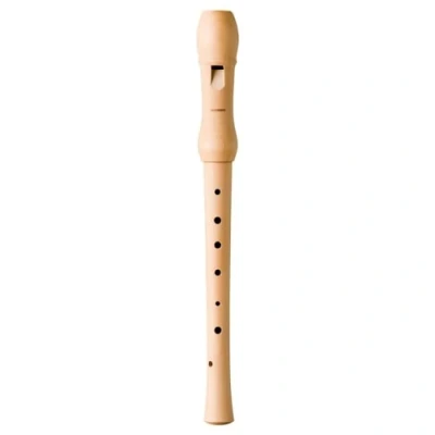 Abbildung von HOHNER HOB9565 Musica Line German Recorder Two Pieces Pear Wood Light