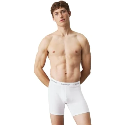 Abbildung von Calvin Klein Boxer Brief 3Pk Briefs Herren, Weiß (White), XL