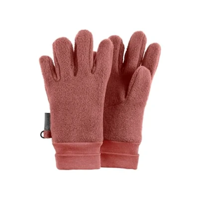 Abbildung von Sterntaler Fleece Fingerhandschuhe mit elastischem Umschlag, Alter: 2 3 Jahre, Größe: 2, Hellrot melange