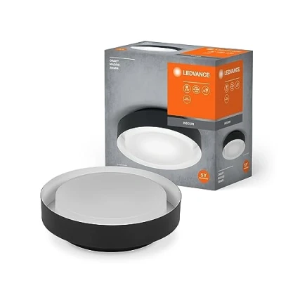 Abbildung von LEDVANCE Deckenleuchte LED ORBIS MADRID 29cm 2xE27, schwarz