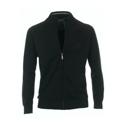 Abbildung von Casamoda Strickjacke, Herren, Größe: Large, Black
