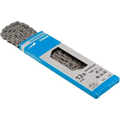 Abbildung von SHIMANO Ketten 12 fach CN M6100, silber, 126 Glieder