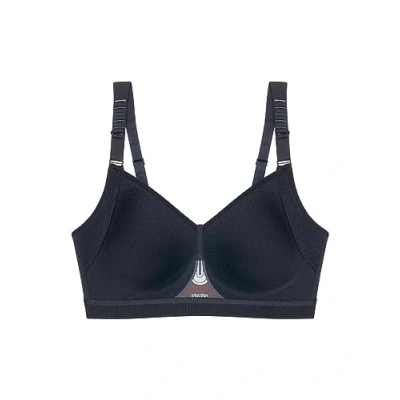 Abbildung von Triaction by Triumph Gravity LITE Sportbh mit starker Stützkraft, Damen, Größe: 90E, Black