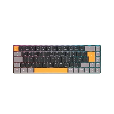 Abbildung von CHERRY MX LP 2.1 Compact Wireless, Kabellose Gaming Tastatur mit 69 Tasten, Deutsches Layout (QWERTZ), Mechanische LOW PROFILE SPEED Switches, Schwarz