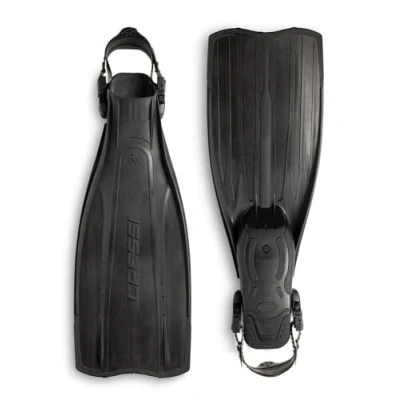Abbildung von Cressi Pro Light Open Heel Tauchen Flossen, Schwarz/Schwarz, M/L (41/43)