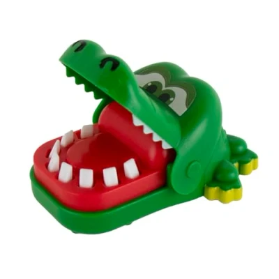 Abbildung von Super Impulse World&#039;s Smallest Miniatur Replik Crocodile Dentist, Krokodil beim Zahnarzt, Croco Doc Retro Geschicklichkeitsspiel für Kinder und Erwachsene ab 6 Jahre