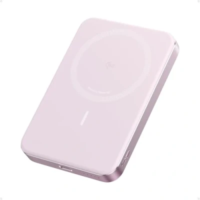 Abbildung von Anker MagGo Powerbank, Ultra schlankes 10.000mAh magnetisches Akkupack, Qi2 zertifiziert, portabel, 15W schnelles MagSafe kompatibles Ladegerät, ergonomisches Design, nur für iPhone 16/15/14/13