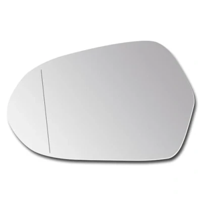 Abbildung von SENZEAL Spiegelglas Links Fahrerseite Beheizbar mit Trägerplatte für Audi A6 4G C7 2011 2018 4G0857535B Außenspiegel Glas Ersatz (Links)