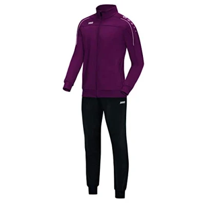 Abbildung von JAKO Kinder Trainingsanzug Polyester Classico, maroon, 128, M9150