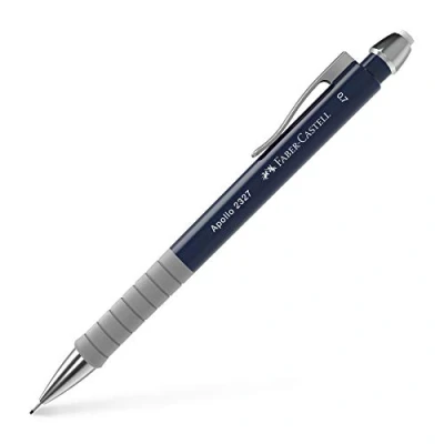 Abbildung von Faber Castell 232503 Druckbleistift Apollo, 0,5 mm, dunkelblau, 1 Stück