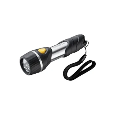 Abbildung von VARTA Taschenlampe mit 5 LEDs inkl. 1x AA Batterien, Day Light Multi LED F10 Leuchte, Taschenleuchte Anhänger, Lampe ideal für Haushalt, Angeln, Garage, Notfall, Stromausfall, Outdoor
