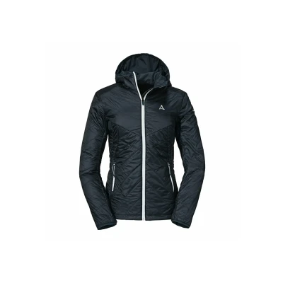 Abbildung von Schöffel Damen Padded Jacket Stams L, leichte, winddichte Winter Wanderjacke mit Recycling Wattierung, atmungsaktive, wasserabweisende Outdoorjacke, navy blazer, 42