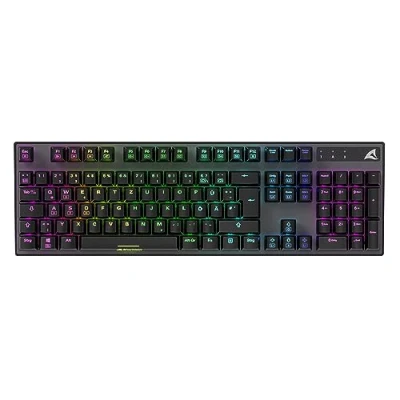 Abbildung von Sharkoon Skiller SGK20, mechanische Schalter, Huano Red, RGB