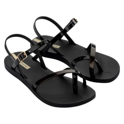 Abbildung von Ipanema Damen Fashion Sand Viii Fem Sandalen, schwarz Gold schwarz, 39 EU