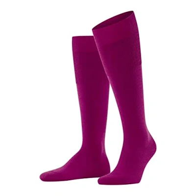 Abbildung von FALKE Herren Kniestrümpfe Airport M Kh Wolle Baumwolle lang einfarbig 1 Paar, Rosa Arctic Pink 8233, 43 44