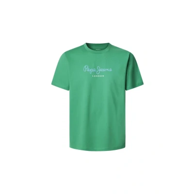 Abbildung von Pepe Jeans EGGO Tshirt print, Herren, Größe: Large, Pop green