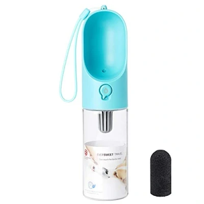 Abbildung von PETKIT P008 EVERSWEET Hundetrinkflasche für Hund, unterwegs, Leckdichte Outdoor Trinkflasche 400ml, Polyethylenterephthalat (PET)