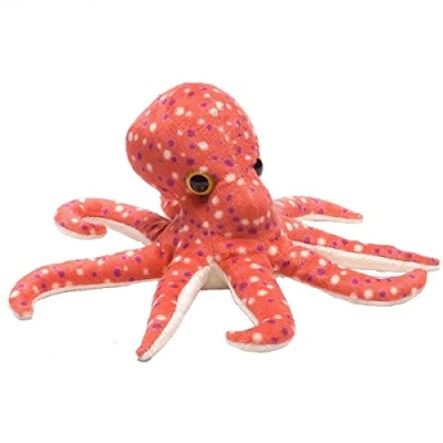 Abbildung von Wild Republic 15255 Hug &#039;ems Plüschtier, Kuscheltier, Oktopus, Tintenfisch 18 Cm, Krake