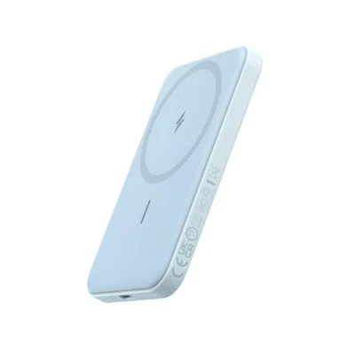 Abbildung von Anker 621 Magnetic Battery (MagGo), 5000mAh magnetische Powerbank mit USB C Kabel, Nur kompatibel iPhone 13/13 Pro / 13 Max, 12/12 12 Max (Blau)