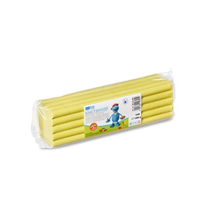 Abbildung von Becks Plastilin B100493 Knete, gelb, 1000 g