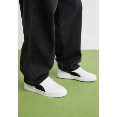 Abbildung von Puma Caven Sneaker low, Größe: 47, New navy sunny yellow white Kunststoff/textil