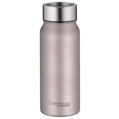 Abbildung von THERMOcafé by THERMOS TC DRINKING MUG rose mat 0,50l, Thermobecher Edelstahl, Isolierbecher, Kaffeebecher to go, auslaufsicher, 9 Stunden heiß 18 kalt, spülmaschinenfest, BPA frei